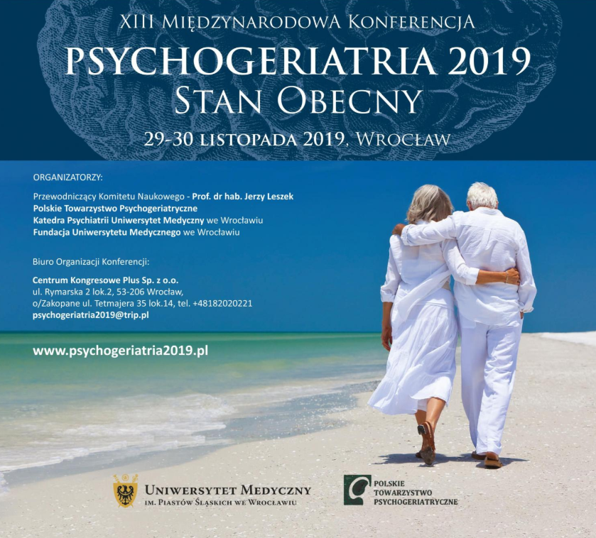 Konferencja Psychogeriatria 2019 - Stan Obecny